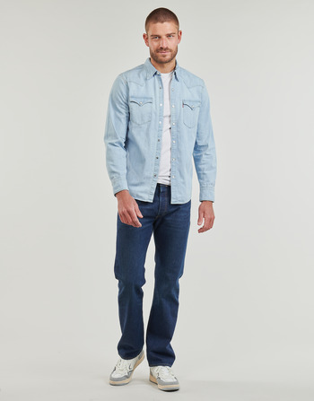 vaatteet Miehet Suorat farkut Levi's 501® LEVI'S ORIGINAL Lightweight Sininen