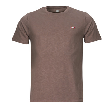 vaatteet Miehet Lyhythihainen t-paita Levi's SS ORIGINAL HM TEE Khaki