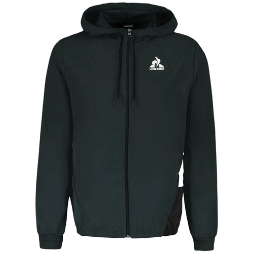 vaatteet Miehet Verryttelypuvut Le Coq Sportif CT FZ HOODY N°1 M Musta