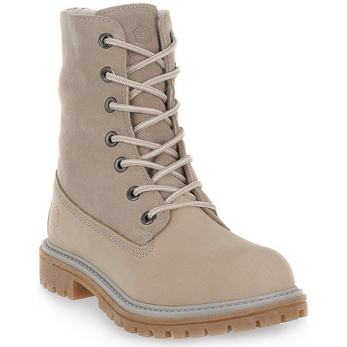 kengät Naiset Bootsit Lumberjack CA003 CREAM Beige