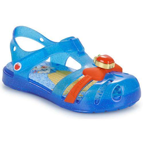 kengät Tytöt Sandaalit ja avokkaat Crocs Snow White Isabella Sandal T Sininen / Punainen