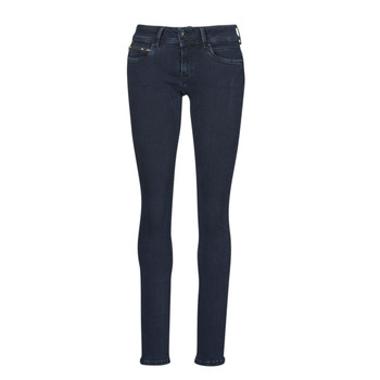 vaatteet Naiset Slim-farkut Pepe jeans SLIM JEANS LW Laivastonsininen