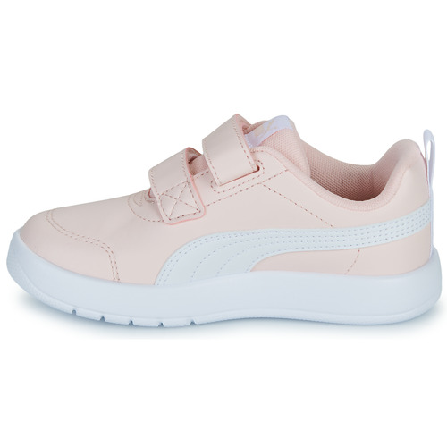 Puma Courtflex V3 V PS Vaaleanpunainen / Valkoinen