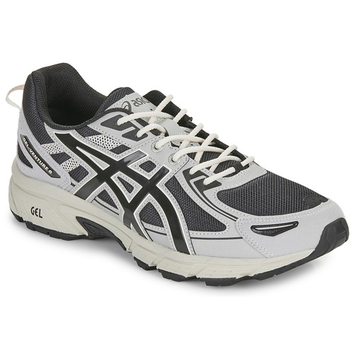 kengät Miehet Matalavartiset tennarit Asics GEL-VENTURE 6 Harmaa / Musta