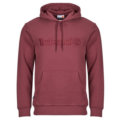 vaatteet Miehet Svetari Timberland Embroidery Tonal Hoodie Viininpunainen