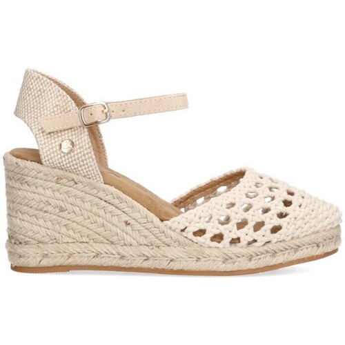 kengät Naiset Espadrillot Etika 73894 Beige