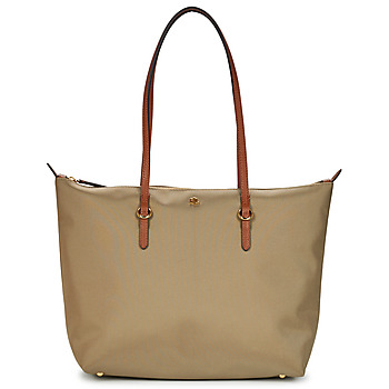 laukut Naiset Ostoslaukut Lauren Ralph Lauren KEATON 26-TOTE-MEDIUM Beige