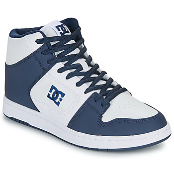 kengät Miehet Korkeavartiset tennarit DC Shoes MANTECA 4 HI Valkoinen / Laivastonsininen