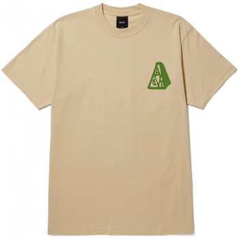 vaatteet Miehet T-paidat & Poolot Huf T-shirt tt hallows ss Beige