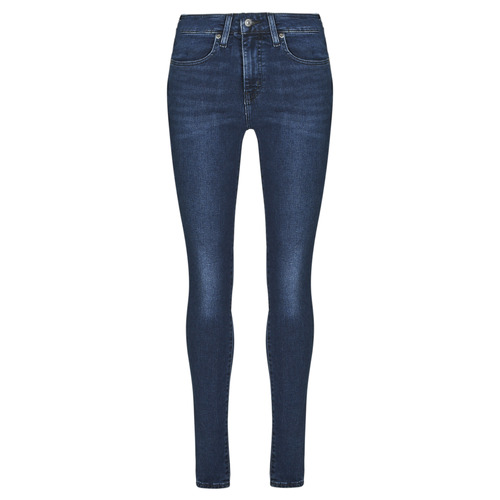 vaatteet Naiset Skinny-farkut Levi's 721 HIGH RISE SKINNY Laivastonsininen