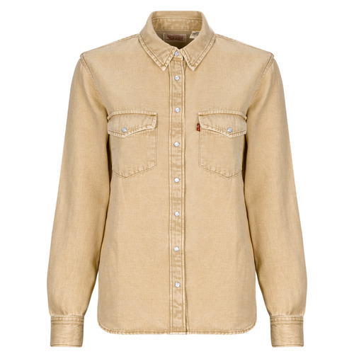 vaatteet Naiset Paitapusero / Kauluspaita Levi's ICONIC WESTERN Beige