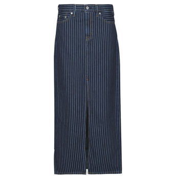 vaatteet Naiset Hame Levi's ANKLE COLUMN SKIRT Sininen