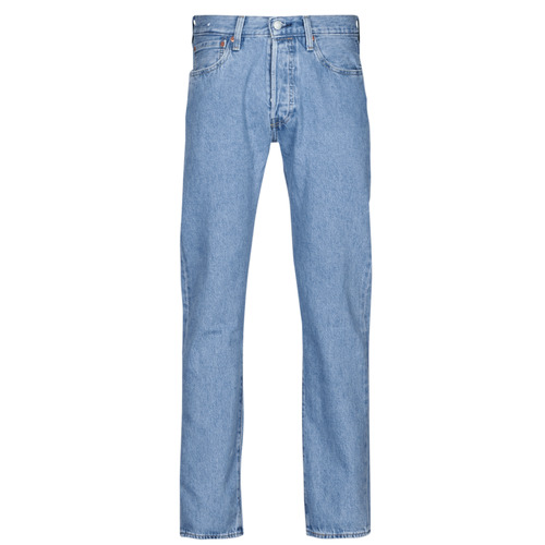 vaatteet Miehet Suorat farkut Levi's 501® SLIM TAPER Sininen