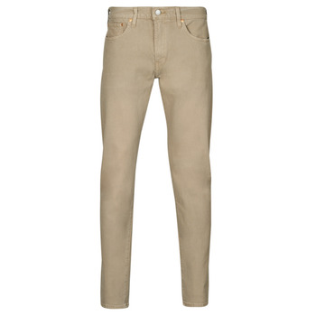 vaatteet Miehet Slim-farkut Levi's 512 SLIM TAPER Beige