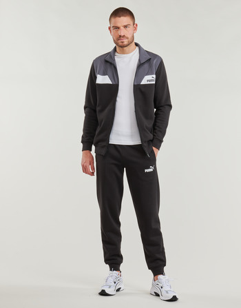 vaatteet Miehet Verryttelypuvut Puma PUMA POWER SUIT FL Musta / Harmaa