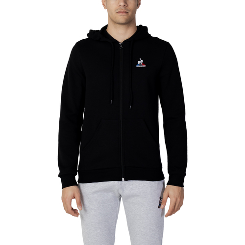 vaatteet Miehet Svetari Le Coq Sportif ESS FZ Hoody 2310564 Musta