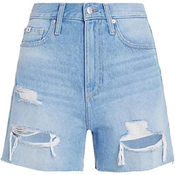 vaatteet Naiset Shortsit / Bermuda-shortsit Calvin Klein Jeans MOM J20J222803 Sininen