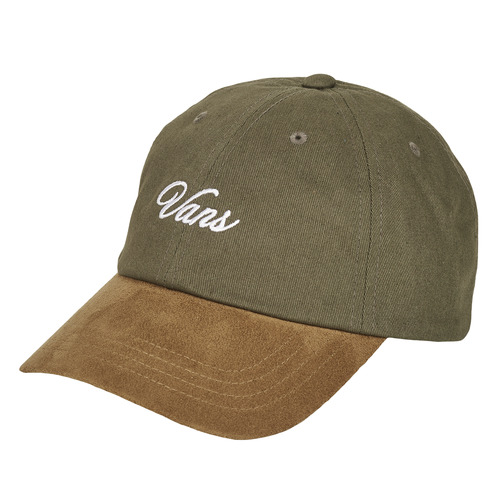 Asusteet / tarvikkeet Miehet Lippalakit Vans Script Curved Bill Jockey Khaki