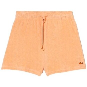 vaatteet Naiset Shortsit / Bermuda-shortsit Lacoste  Oranssi