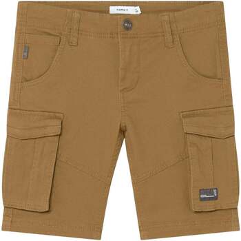 vaatteet Shortsit / Bermuda-shortsit Name it  Beige