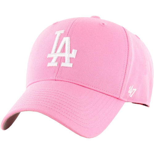 Asusteet / tarvikkeet Tytöt Lippalakit '47 Brand MLB Los Angeles Dodgers Jr Cap Vaaleanpunainen