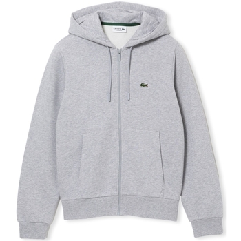 vaatteet Miehet Paksu takki Lacoste Hooded Jacket - Gris Chiné Harmaa