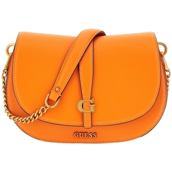 laukut Naiset Olkalaukut Guess KUBA TRI CMPT FLAP SHLDR BAG Oranssi