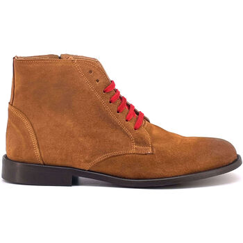 kengät Miehet Saappaat Duca Di Morrone Saverio - Suede Light Brown Ruskea