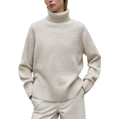 vaatteet Naiset Svetari Ecoalf CAQUIALF KNIT Beige