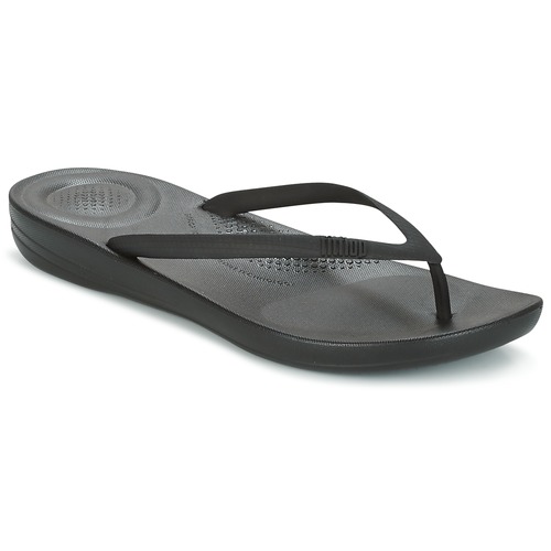 kengät Naiset Varvassandaalit FitFlop IQUSHION ERGONOMIC FLIP-FLOPS Musta