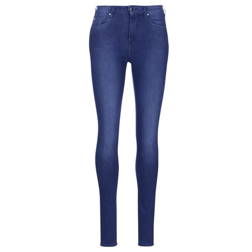 vaatteet Naiset Skinny-farkut Pepe jeans REGENT Sininen