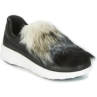 kengät Naiset Tennarit FitFlop LOAFER Musta