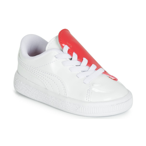 Παπούτσια Κορίτσι Χαμηλά Sneakers Puma INF B CRUSH PATENT AC.W-H Άσπρο