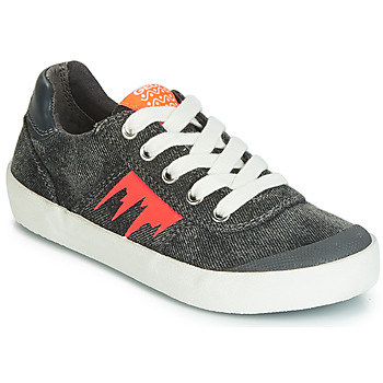 Παπούτσια Αγόρι Χαμηλά Sneakers Geox J KILWI BOY Grey / Orange