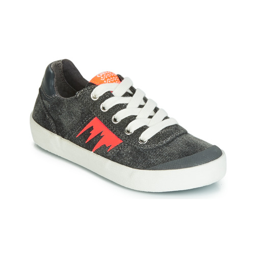 Παπούτσια Αγόρι Χαμηλά Sneakers Geox J KILWI BOY Grey / Orange