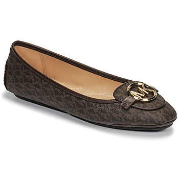 Παπούτσια Γυναίκα Μπαλαρίνες MICHAEL Michael Kors LILLIE MOC Brown