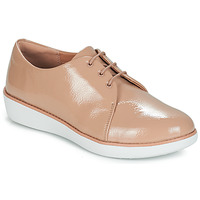 Παπούτσια Γυναίκα Derby FitFlop DERBY CRINKLE PATENT Taupe