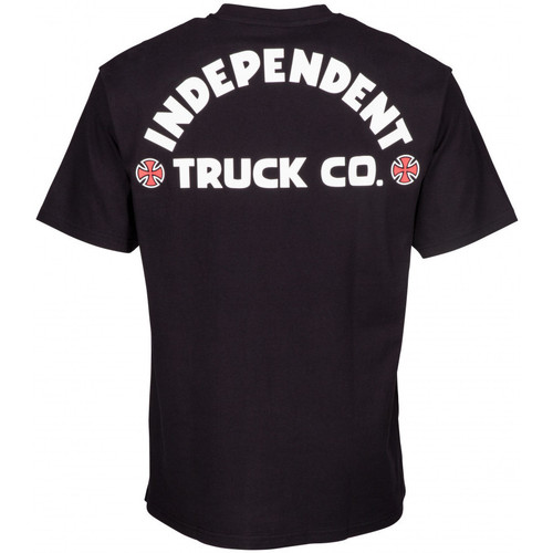 Υφασμάτινα Άνδρας T-shirts & Μπλούζες Independent Itc bold tee Black