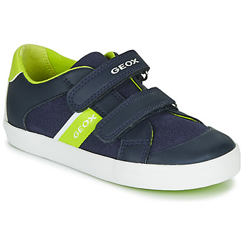 Παπούτσια Αγόρι Χαμηλά Sneakers Geox GISLI BOY Marine / Green