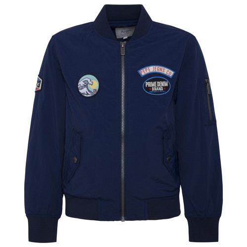 Υφασμάτινα Αγόρι Μπουφάν Pepe jeans HAWTHORN Marine