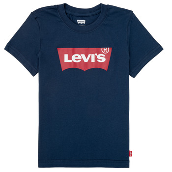 Υφασμάτινα Παιδί T-shirt με κοντά μανίκια Levi's BATWING TEE Marine