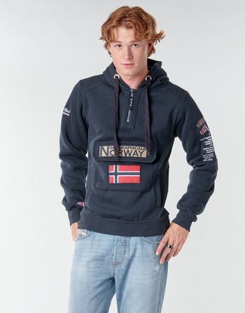 Υφασμάτινα Άνδρας Φούτερ Geographical Norway GYMCLASS Marine