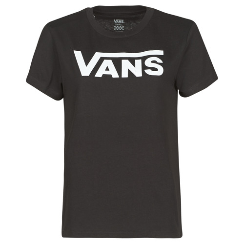 Υφασμάτινα Γυναίκα T-shirt με κοντά μανίκια Vans FLYING V CREW TEE Black