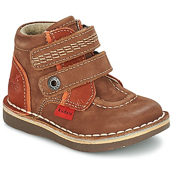 Παπούτσια Αγόρι Μπότες Kickers WAPA Brown