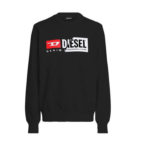 Υφασμάτινα Παιδί Φούτερ Diesel SGIRKCUTY Black