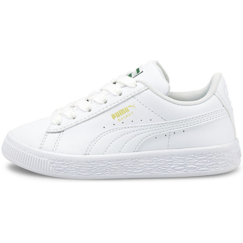 Παπούτσια Παιδί Sneakers Puma Basket classic xxi ps Άσπρο