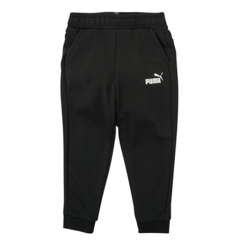 Υφασμάτινα Αγόρι Φόρμες Puma ESSENTIAL SLIM PANT Black