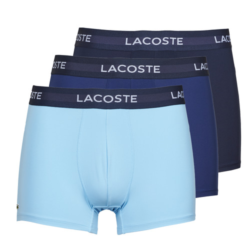 Εσώρουχα Άνδρας Boxer Lacoste 5H9623-VUC X3 Marine / Μπλέ / Μπλέ