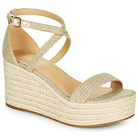 Παπούτσια Γυναίκα Σανδάλια / Πέδιλα MICHAEL Michael Kors SERENA WEDGE ESPADRILLE Gold