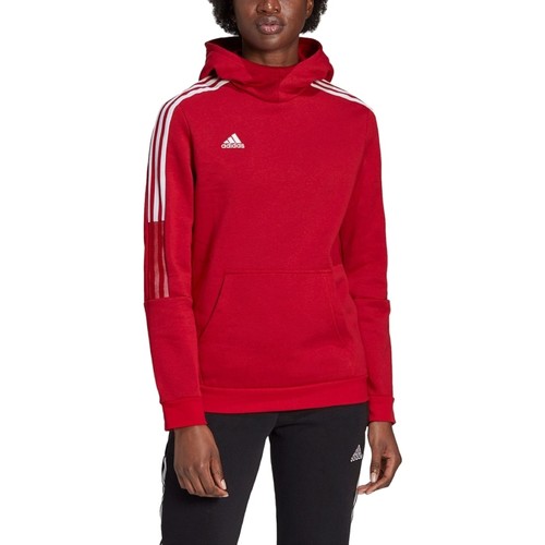 Υφασμάτινα Γυναίκα Σπορ Ζακέτες adidas Originals adidas Tiro 21 Sweat Hoodie Red